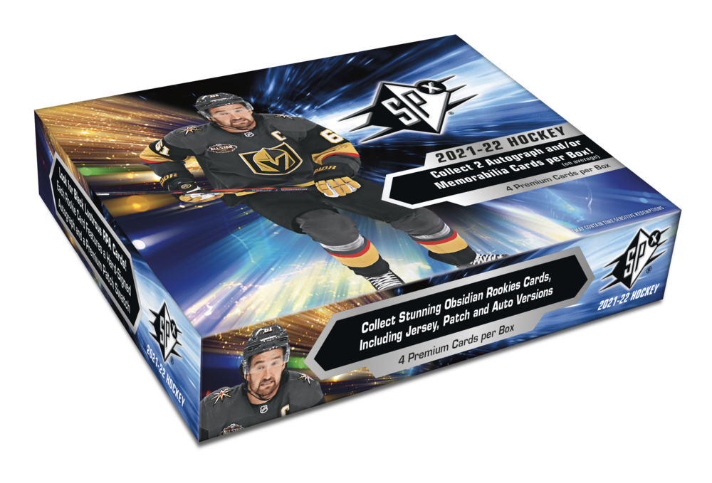 2021-22 Upper Deck SPx Hockey Hobby 20-Box CASE